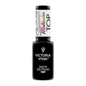 Gel Polish Top No Wipe Shimmer Multicolor