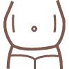 Abdomen tipo grasa