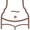 Abdomen tipo plegable
