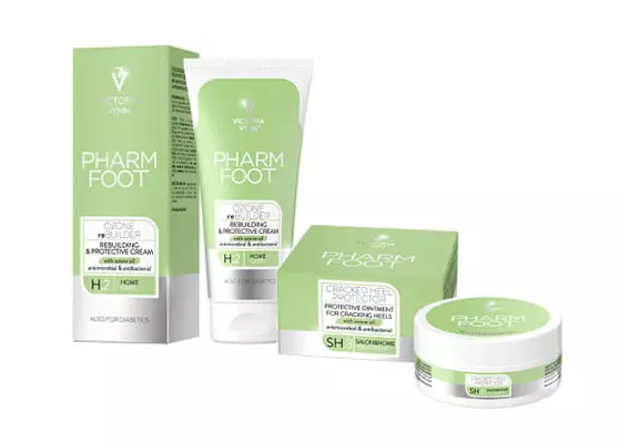 Línea Ozone Oil - hidrata, nutre, revitaliza la piel de los pies - de Pharm Foot